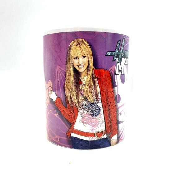 Hannah Montana Mug Disney Channel Miley Cyrus Pop Star Y2K 2000s    2008 - Picture 3 of 4